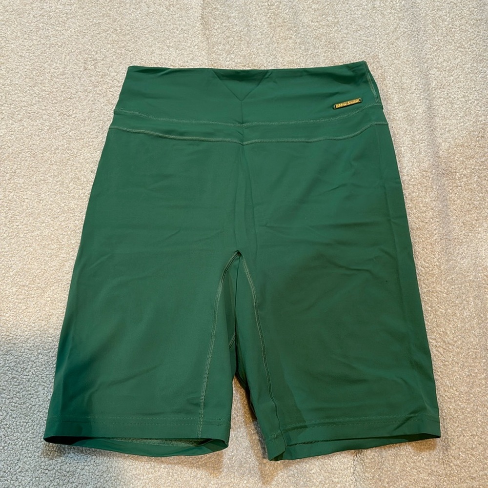 Gymshark Green Athletic Bike Shorts